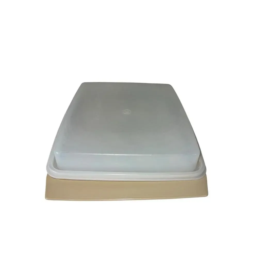 Vintage Tupperware Deviled Egg Keeper Carrier Tray 722-2 Holders‎ Lid 723-2